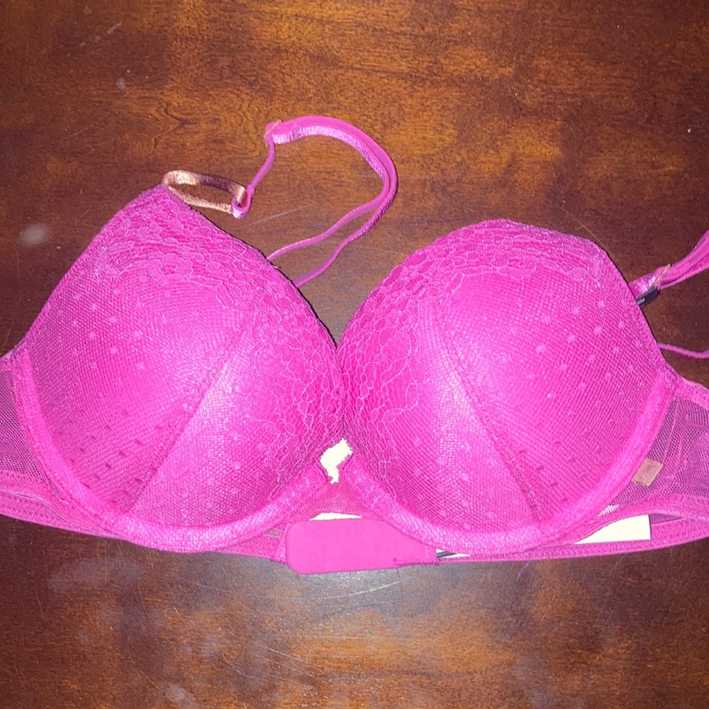 Sexy Tee Lace Pish-Up Bra